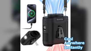 Potência de resfriamento portátil com ventilador Socool