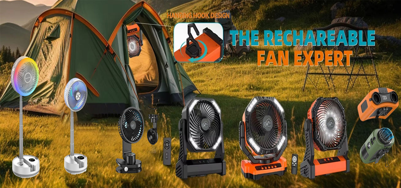 Ventilador portátil multifuncional