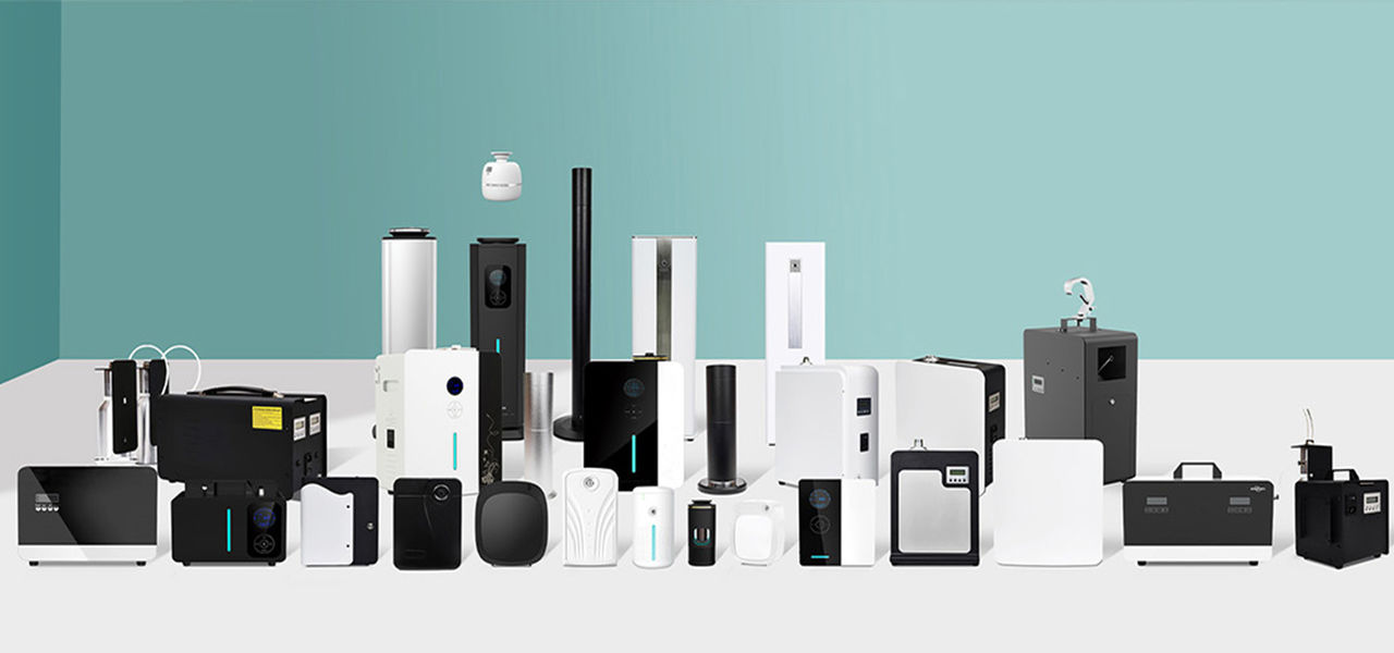 Máquina de aromaterapia para automóveis
