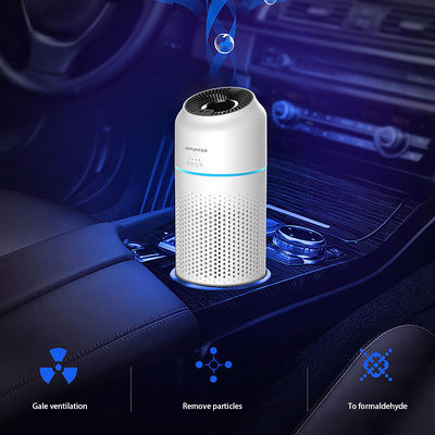Quiet Energy Saving Car Air Purifier With HEPA Ionizer Carbon Filters