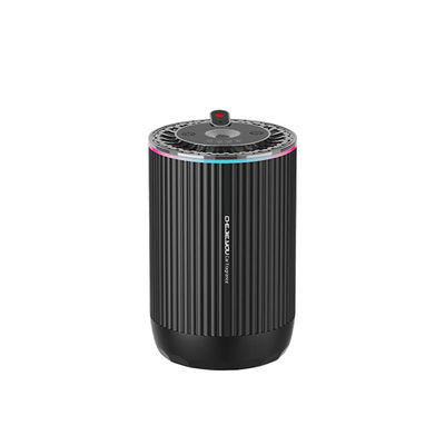 Dark Grey Alloy ABS Electronic Component Car Fragrance Diffuser For Air Freshening
