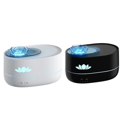 Led Light 7 Colors Fire Flame Humidifier 350ml Diffuser Machine
