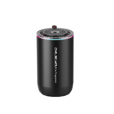 Type C Car Aroma Diffuser Led Light Essential Oil Diffuser 50ML Alloy Xk01b