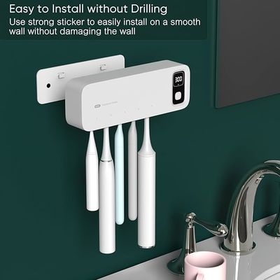 Smart Automatic UV Toothbrush Case With 2000Mah Battery 5 Toothbrush Positions