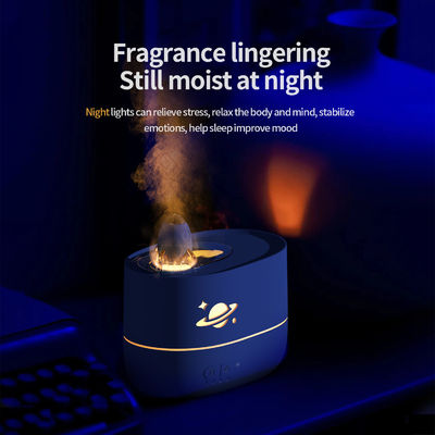 350ml Capacity Flame Air Humidifier with Timer Setting 2/4/6 Hours
