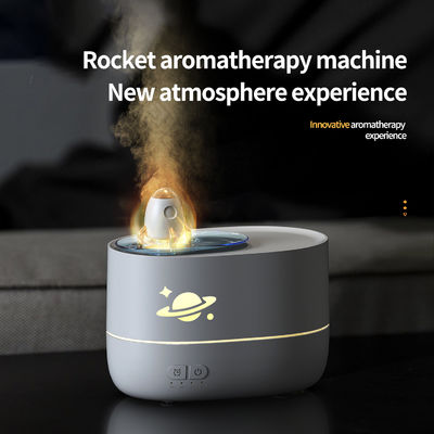 7 Colors Led Light Rocket Fire Flame Humidifier DC 5V With Auto Shut Off
