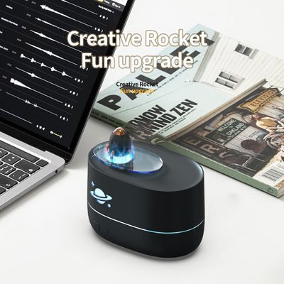 ABS Material Fire Flame Humidifier With 12W Power And Low Noise Level 350ml