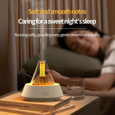 Lava Aromatherapy Fire Flame Humidifier DC 5V With Timer Setting 2/4/6 Hours