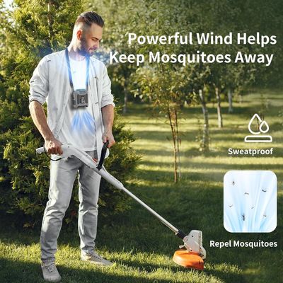 Socool Fan 10000mAh Portable Rechargeable USB Emergency Power Supply Fan Clip Waist Fan