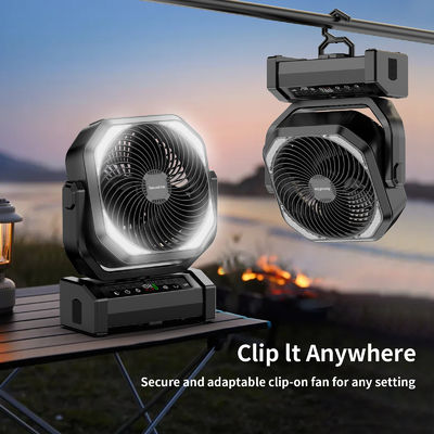 Socool Fan Emergency Power Supply Fan Remote Controlled Oscillating Fan Rechargeable Outdoor Camping Fan