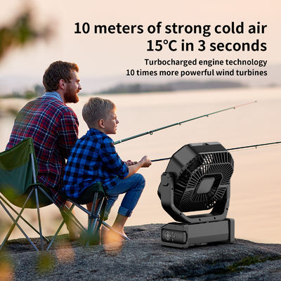 Socool Fan 20000mAh Remote Controlled Suspension Fan 9 Speed Control LED Light Rechargeable  Outdoor Camping Fan Portable Multifunction Emergency Power Supply Fan