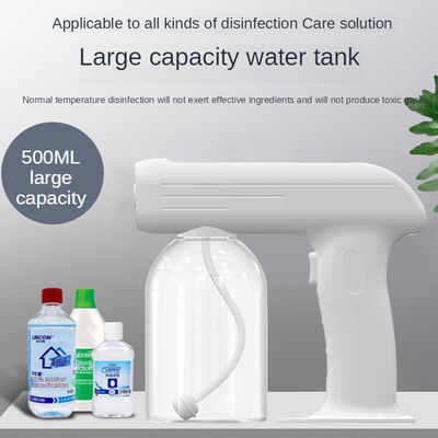 Bateria de lítio Luz azul Desinfecção Spray Antibacteriano de mão 500ml 50-60Hz