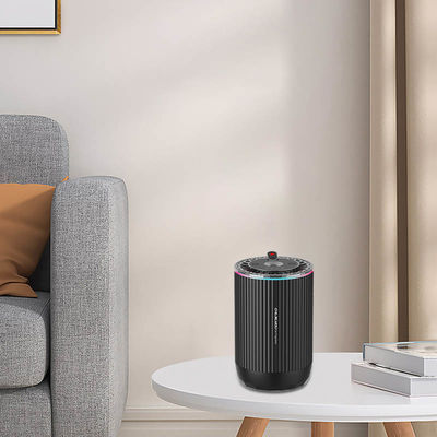 Máquina de aromaterapia de carro azul escuro cinza escuro com componente eletrônico de liga ABS