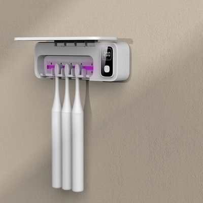 2000mAh Bateria Caso de Desinfetante de Escova de Dentes UV Com 5 Posições de Escova de Dentes