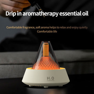 Humidificador de Chama de Aromaterapia 12W DC 5V Com Capacidade de 80ml